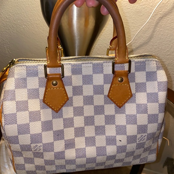 ❌Sold❌ Louis Vuitton Speedy 25 Azur Damier - Picture 3 of 15